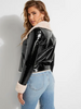 GUESS CLAUDIA FAUX-LEATHER JACKET