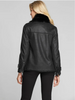 GUESS ABY SHEARLING MOTO JACKET