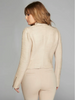 GUESS SHAYNA DRAPE LEATHER JACKET