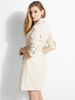 GUESS SPINX FAUX-LEATHER TRENCH COAT