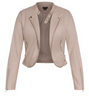CITY CHIC Cropped Biker Jacket - black