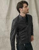 BELSTAFF V RACER 2.0 JACKET In Black Lambskin Leather