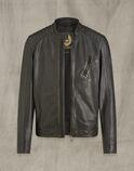 BELSTAFF V RACER 2.0 JACKET In Black Lambskin Leather