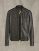 BELSTAFF V RACER 2.0 JACKET In Black Lambskin Leather