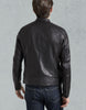 BELSTAFF V RACER LEATHER JACKET In Black Leather