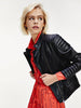 TOMMY HILFIGER LEATHER BIKER JACKET