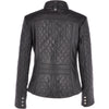 Ashwood Diamond Quilted Leather Biker Jacket Kinsley