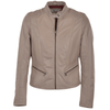 Ashwood  Ladies Leather Biker Jacket Pale  Serefina