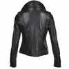Ashwood  Leather Biker Jacket Mid  Milly