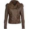 Ashwood  Leather Biker Jacket Mid  Milly