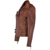 Ashwood Leather Jacket Ruby