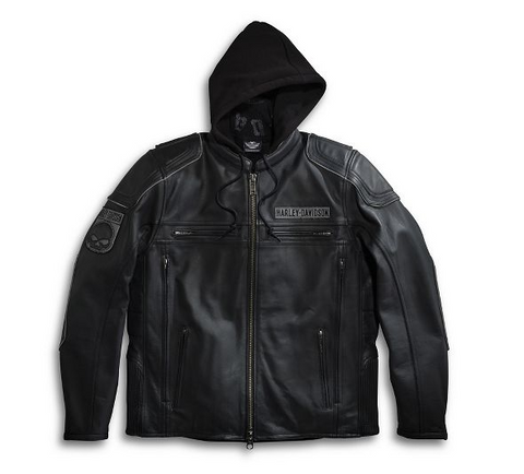 Harley Davidson Men's Auroral 3-in-1 Leather Jacket