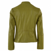 Edward Robertson Leather Biker Jacket  Charlotte