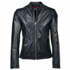 Edward Robertson Leather Biker Jacket  Charlotte
