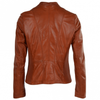 Edward Robertson Leather Biker Jacket  Charlotte