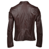 Edward Robertson Leather Biker Jacket  Charlotte