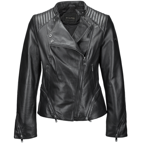 Estimo Veg Tanned Biker Jacket  Kiara