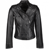 Estimo Vegetable Tanned Leather Biker Jacket Rosabel