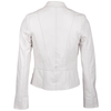 Estimo Vegetable Tanned Leather Biker Jacket  Rosabel