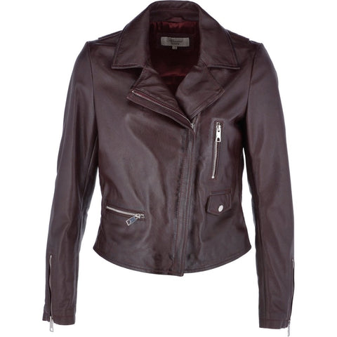 Ashwood Leather Biker Jacket  Pippa