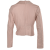 Brampton Leather Biker Jacket  Naturel