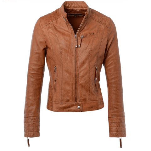 Brampton  Leather Biker Jacket Essen